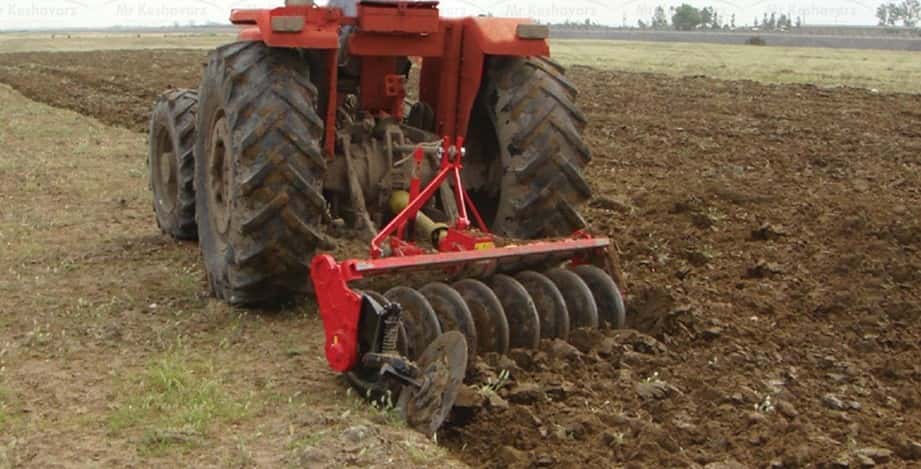 قیمت خرید گاوآهن دیسکی دوار 8 تیغه عمده به صرفه و ارزان